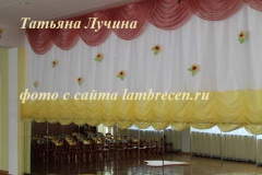 ламбрекены для детского сада фото