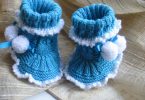 Вязание детских пинеток спицами для самых маленьких: схемы