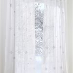 прозрачная белая тюль икеа